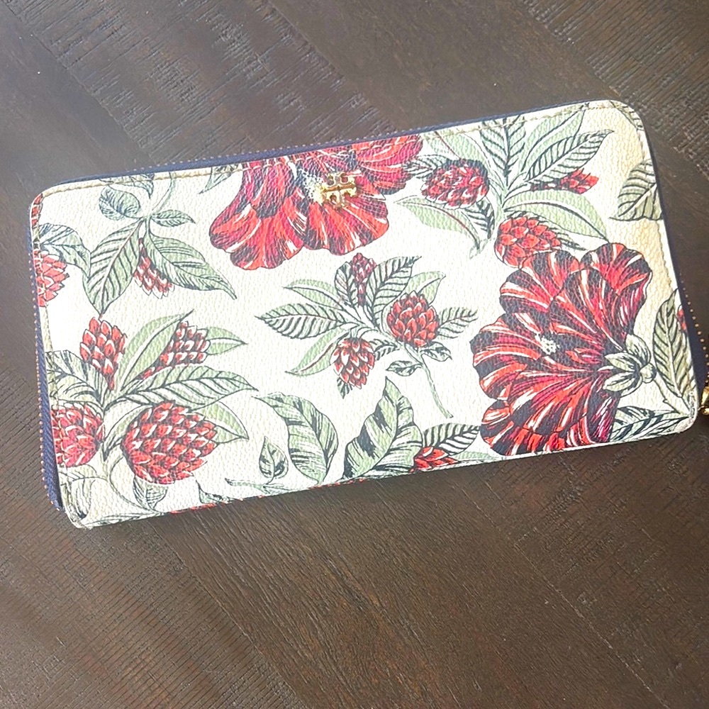 Tory Burch Tropical Print Women's Wallet